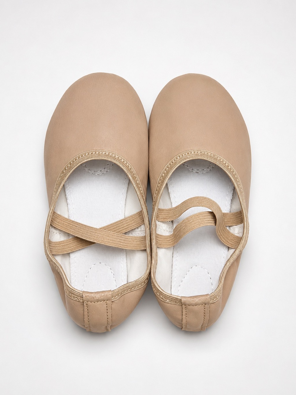 Girls Pink Leather Ballet Flats Size 35 New Dance Ballet Slip On Shoes Kids

gir
